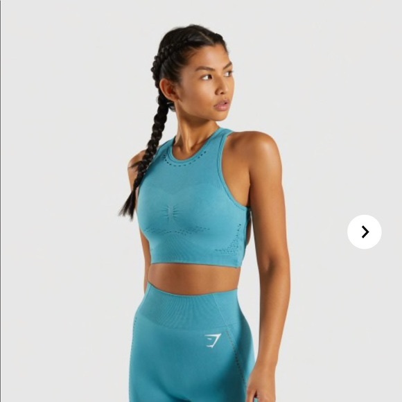 Gymshark Flawless Knit Sports Bra Size 